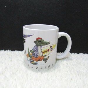 Surf Gator Florida Ceramic Photo Coffee/Tea Mug